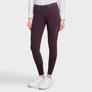 Samshield Adele Crystal Fabric Breeches - Black Cherry