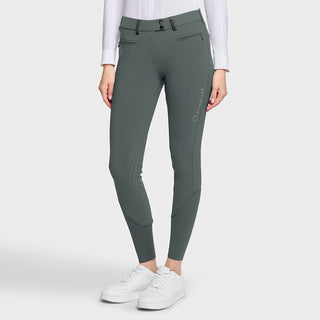 Samshield Adele Crystal Fabric Breeches - Dark Forest