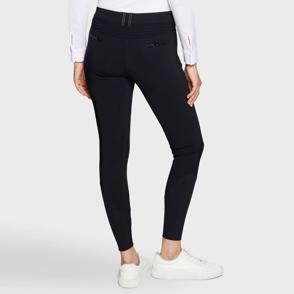 Samshield Adele Premium Breeches - Black/Jet Black