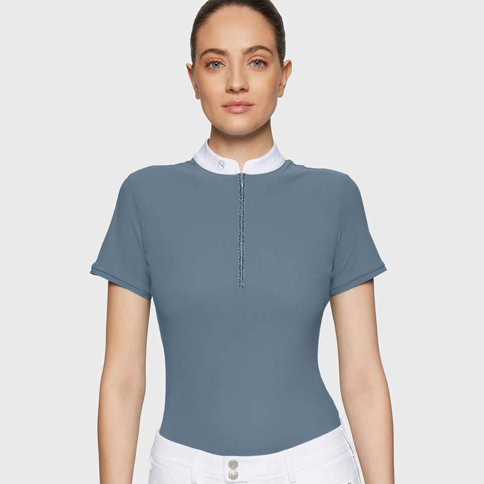 Samshield Aloise Show Shirt - Dusty Blue