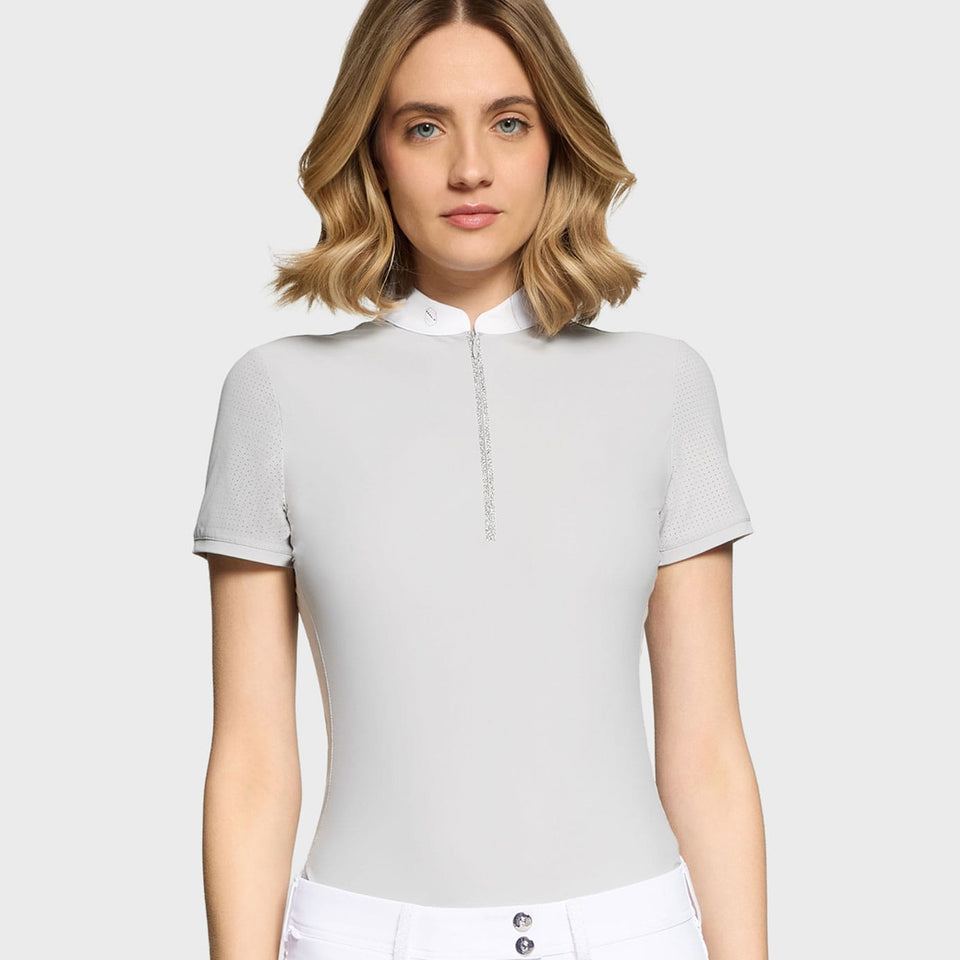 Samshield Aloise Show Shirt - Light Grey