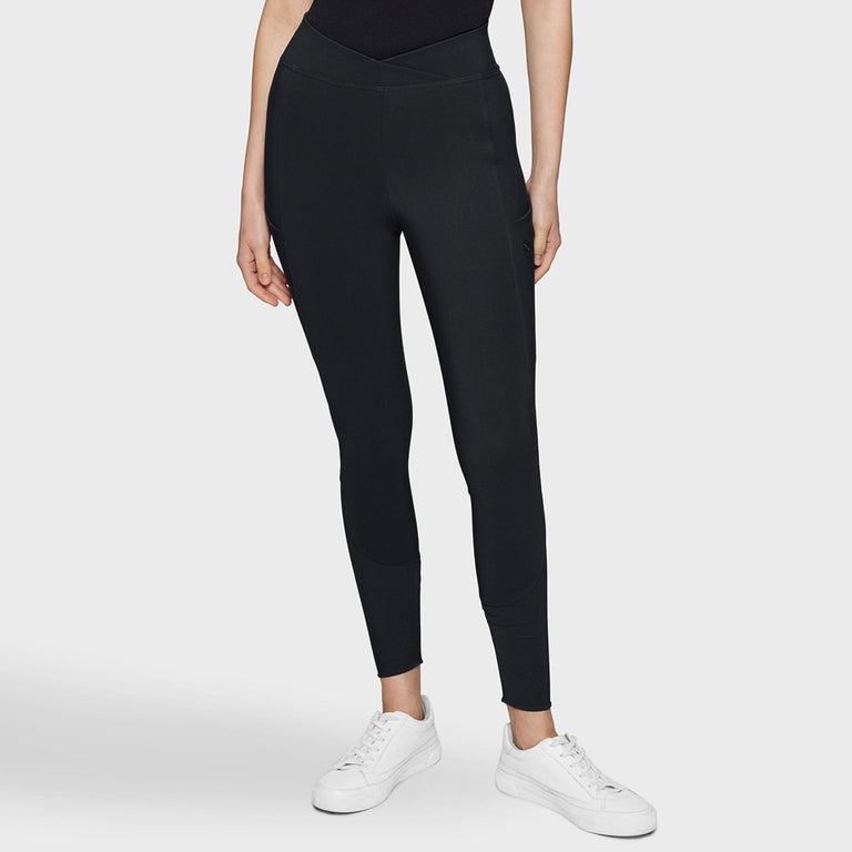 Samshield Alpha Comfort Knee Grip Riding Leggings - Black