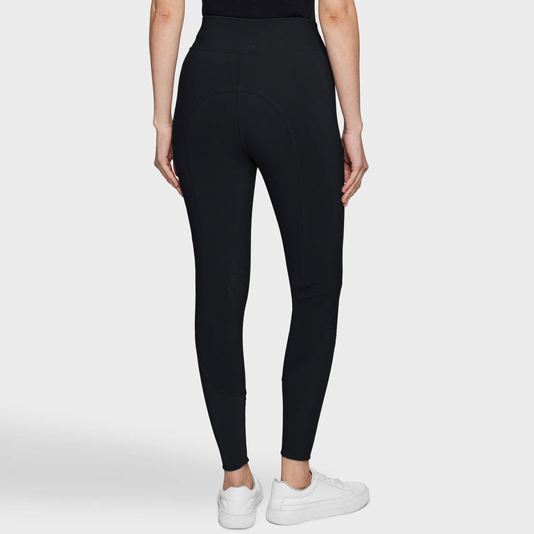 Samshield Alpha Comfort Knee Grip Riding Leggings - Black