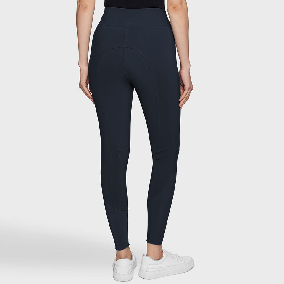 Samshield Alpha Comfort Knee Grip Riding Leggings - Navy