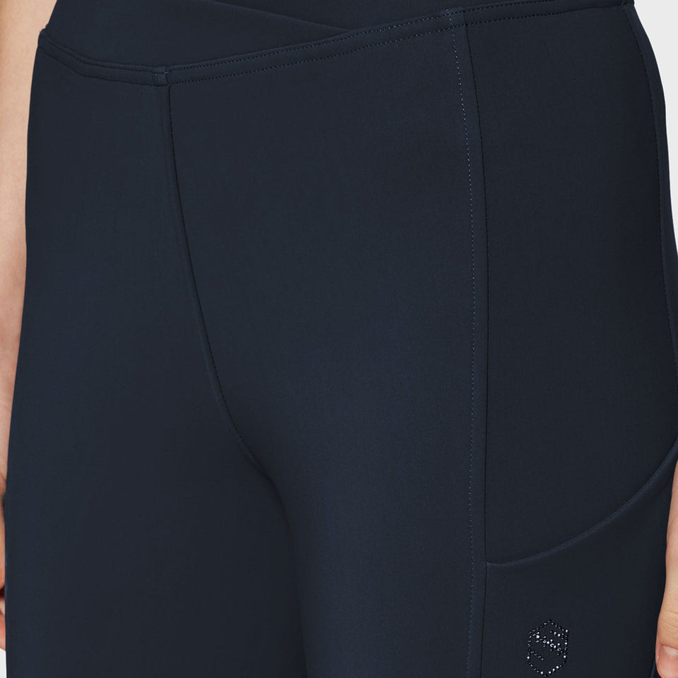 Samshield Alpha Comfort Knee Grip Riding Leggings - Navy