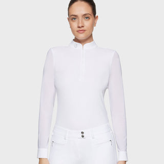 Samshield Anouchka Long Sleeve Show Shirt - White