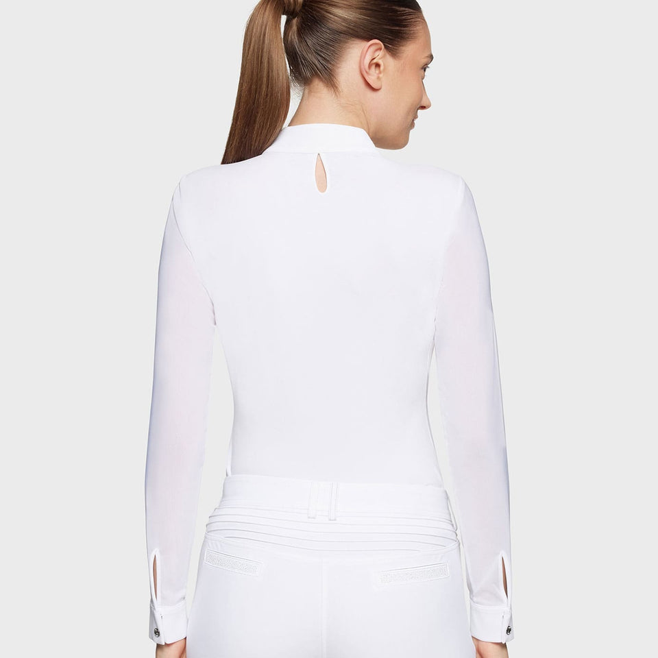 Samshield Anouchka Long Sleeve Show Shirt - White