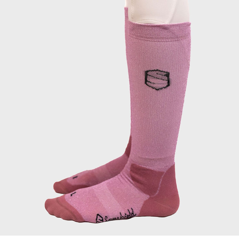 Samshield Balzane Glitter Socks - Blush Pink