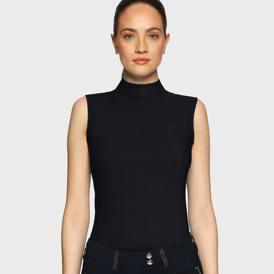 Samshield Bella Sleeveless Training Top - Black