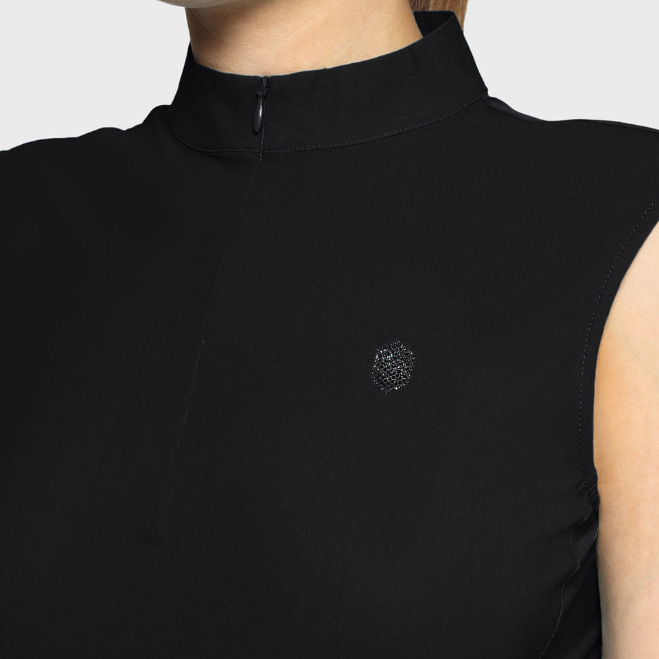 Samshield Bella Sleeveless Training Top - Black