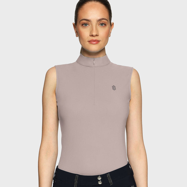 Samshield Bella Sleeveless Training Top - Latte