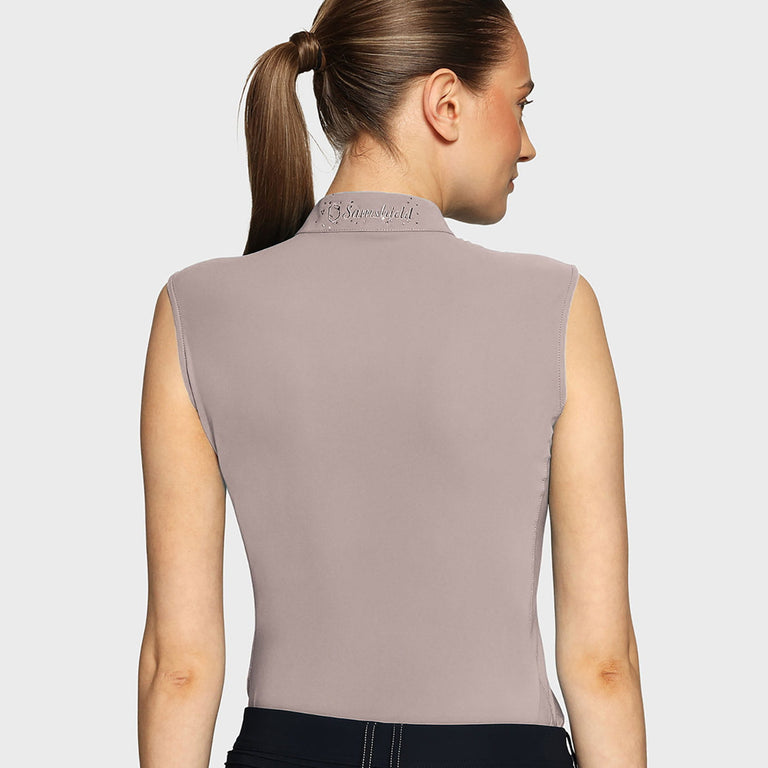 Samshield Bella Sleeveless Training Top - Latte