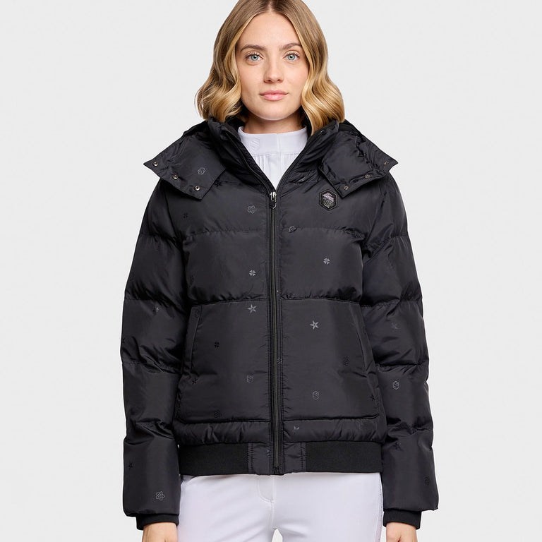 Samshield Billie Emblem Bomber Jacket - Black