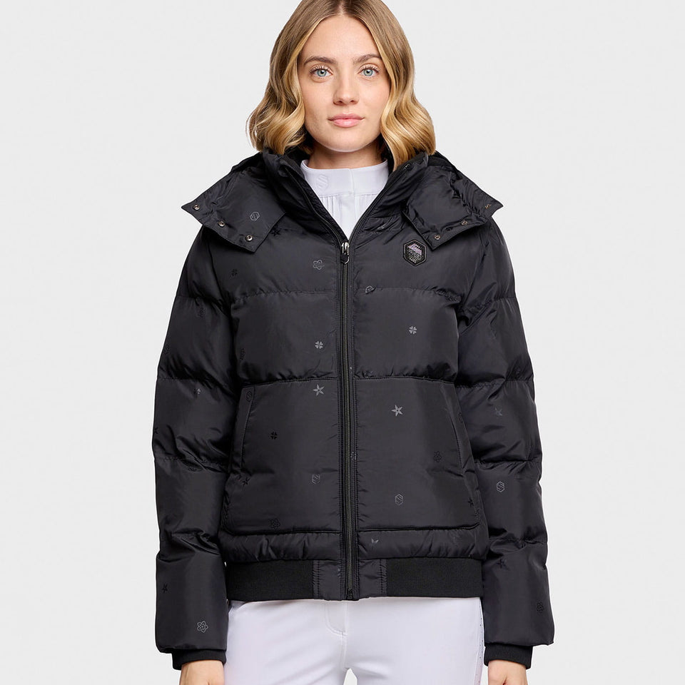 Samshield Billie Emblem Bomber Jacket - Black
