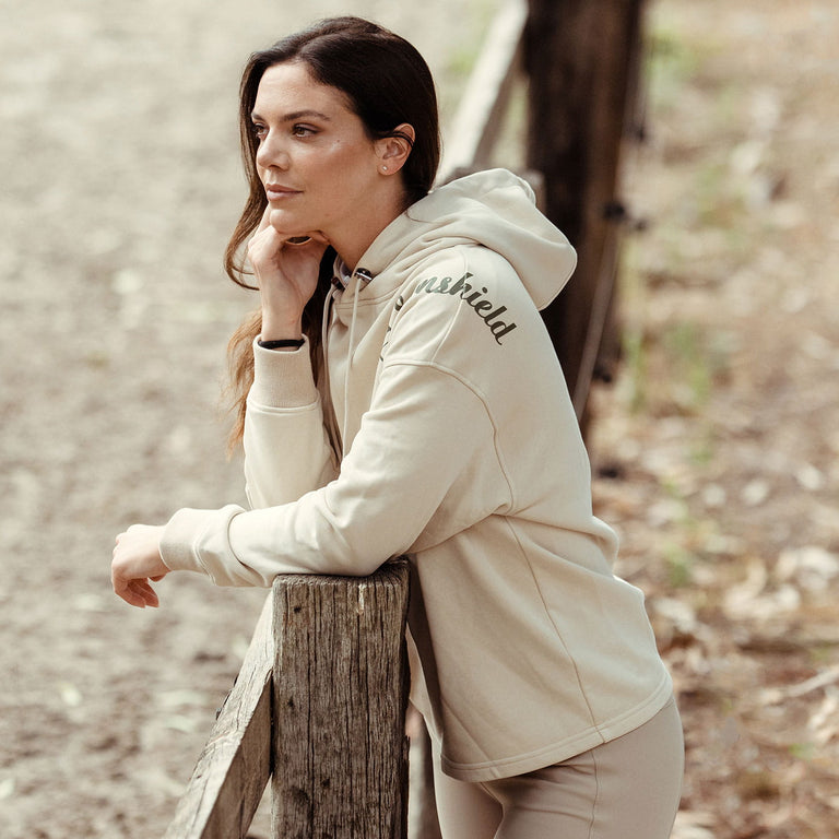 Samshield Carmen Hooded Sweatshirt - Beige/Khaki