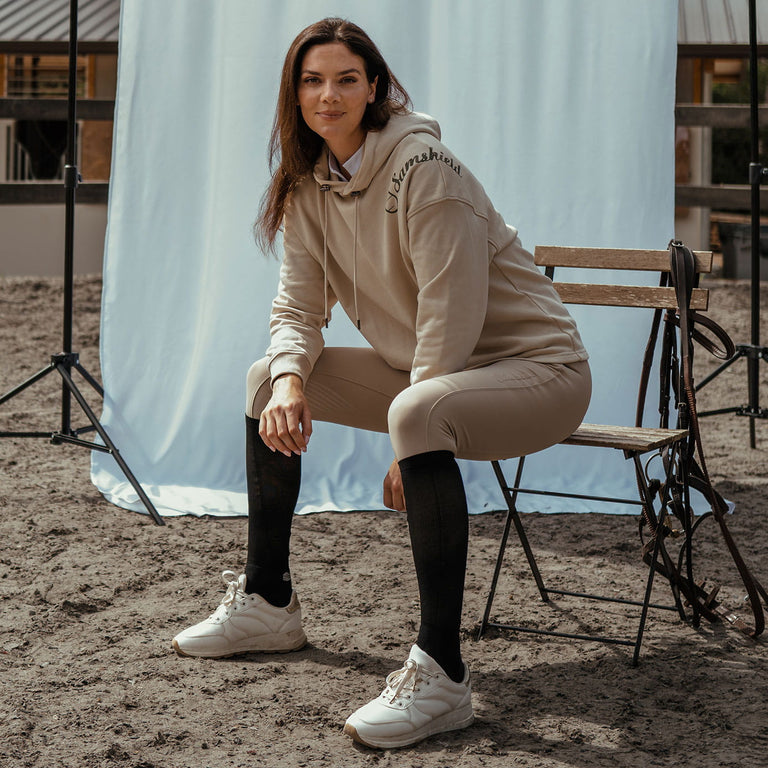 Samshield Carmen Hooded Sweatshirt - Beige/Khaki