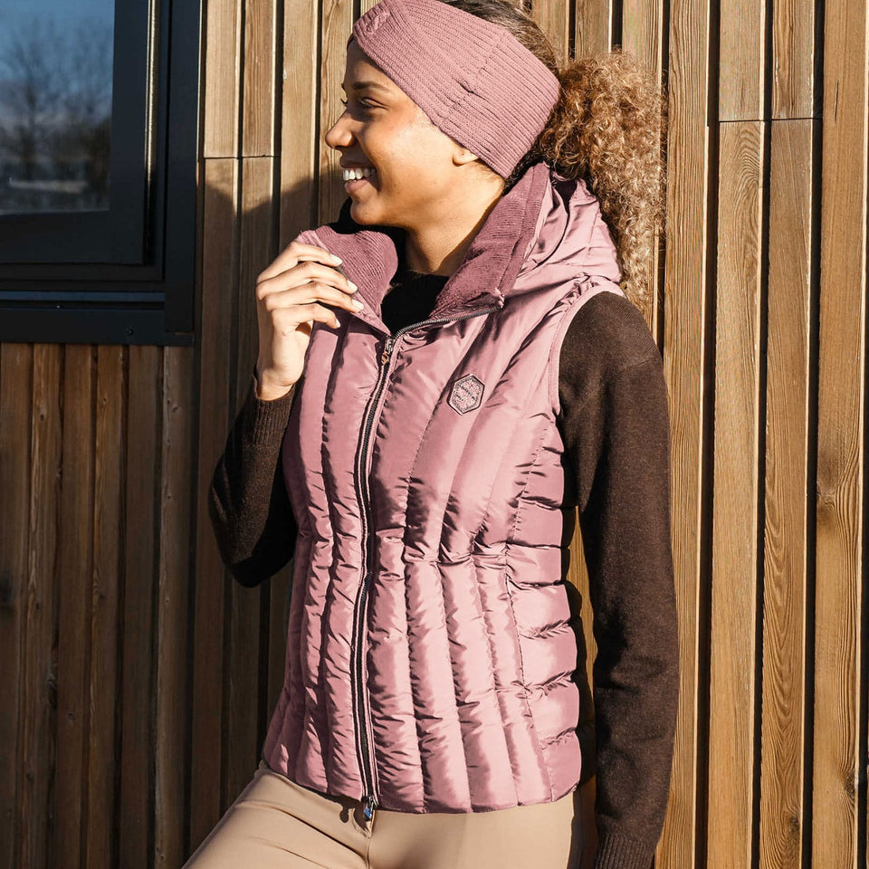 Samshield Chamonix Puffer Gilet - Blush Pink