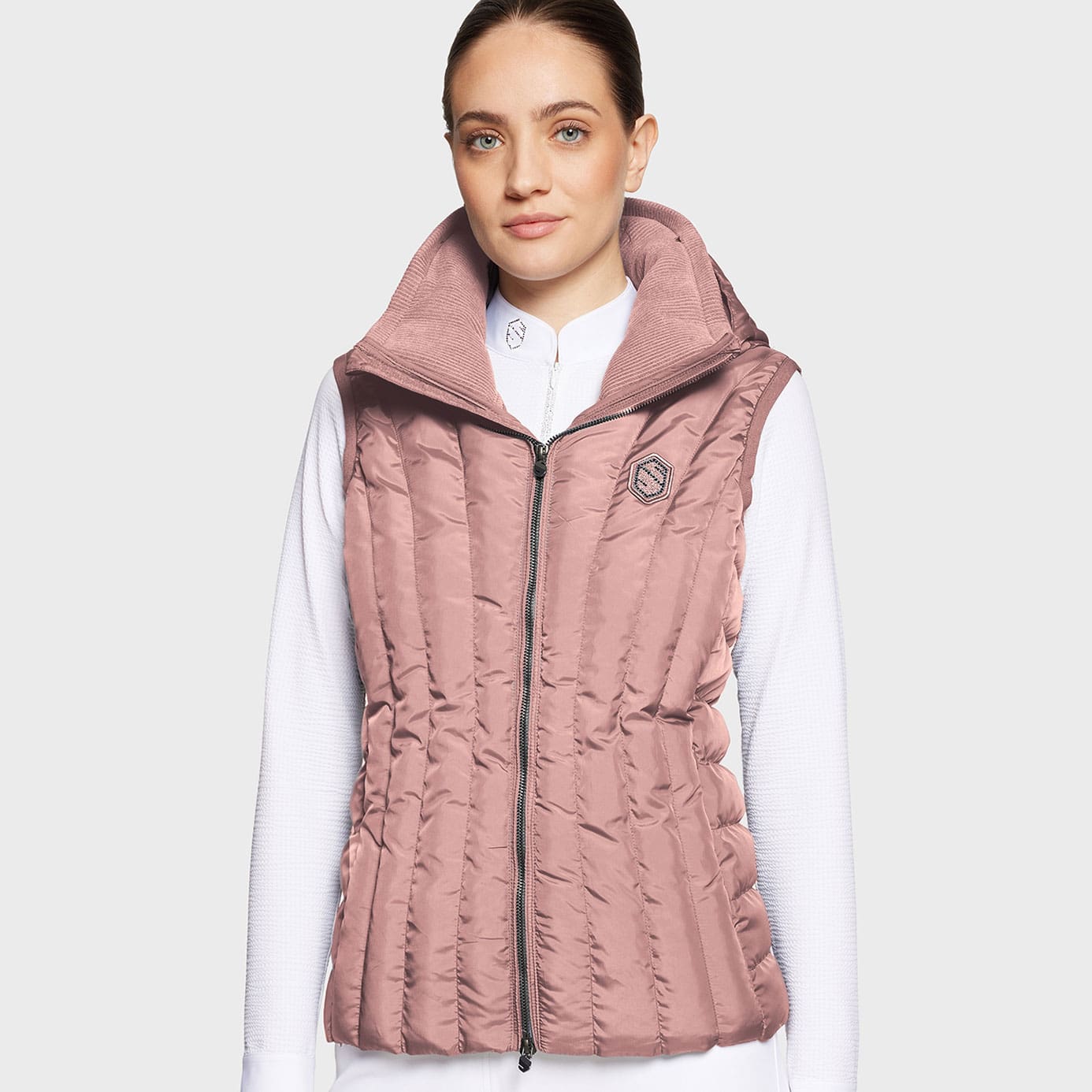 Gilet matelassé Samshield pour femmes Val D'Isère Navy - Marine / XPetit Gilet matelassé Samshield pour femmes Val D'Isère Navy - Marine / XPetit
