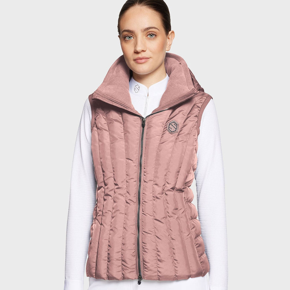 Samshield Chamonix Puffer Gilet - Blush Pink