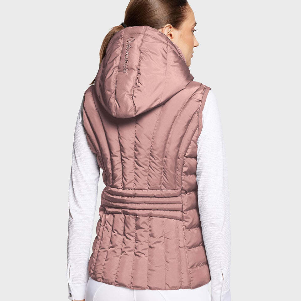 Samshield Chamonix Puffer Gilet - Blush Pink