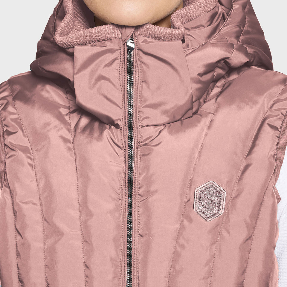 Samshield Chamonix Puffer Gilet - Blush Pink