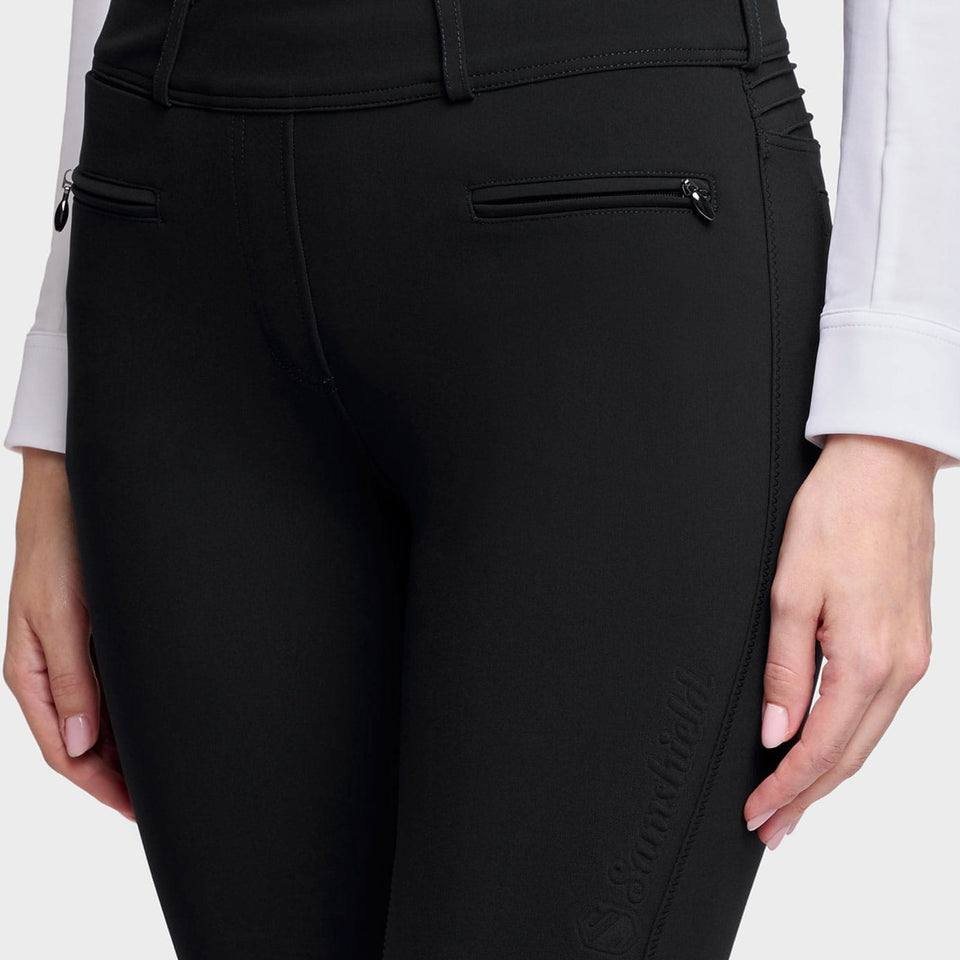 Samshield Chloe Comfort Full Grip Breeches - Black