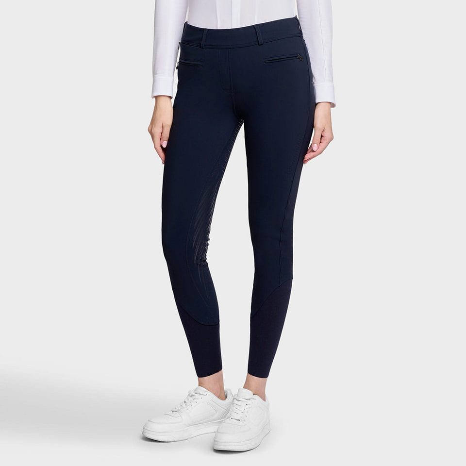 Samshield Chloe Comfort Full Grip Breeches - Navy