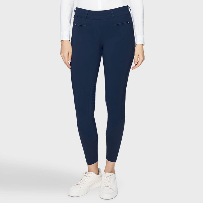 Samshield Chloe Comfort Knee Grip Breeches - Navy