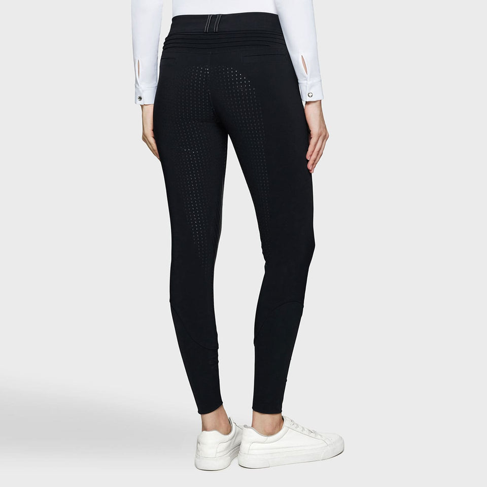 Samshield Chloe Metal Dots Full Grip Breeches - Black