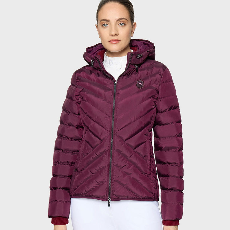 Samshield Courchevel Puffer Jacket - Plum