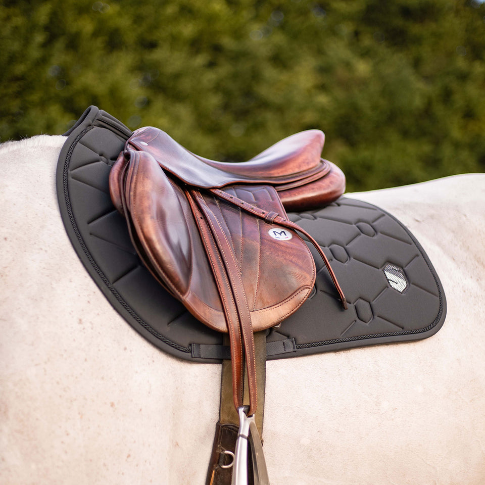 Samshield SpineShield Crystal Jumping Saddle Cloth - Grey