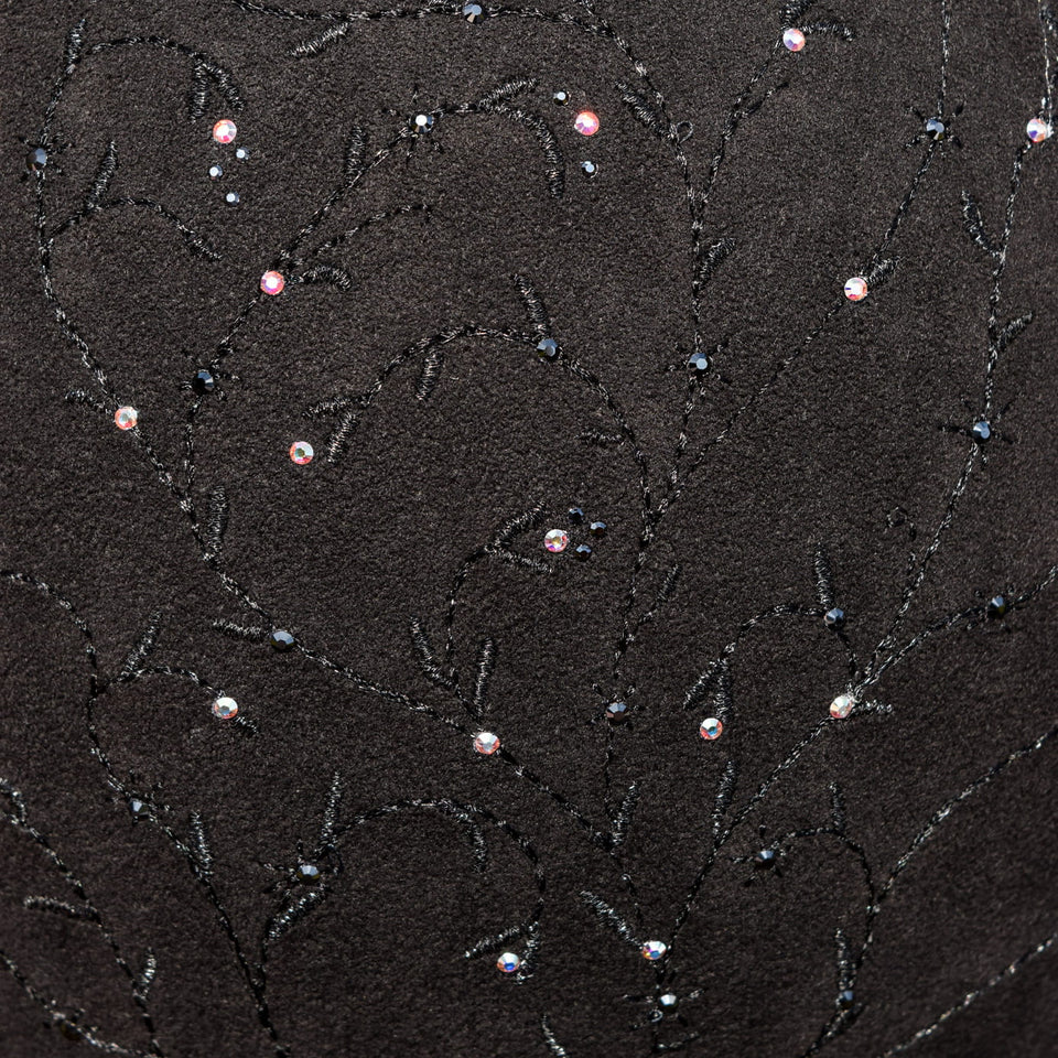 Samshield V2 Miss Shield Black Shadowglossy with Floral Top and Band