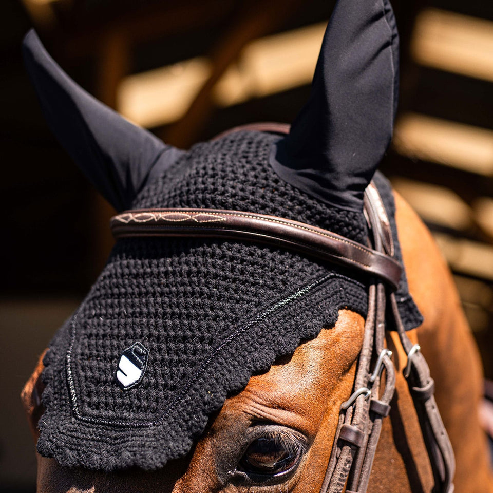 Samshield FlyShield Embroidery Fly Veil - Black