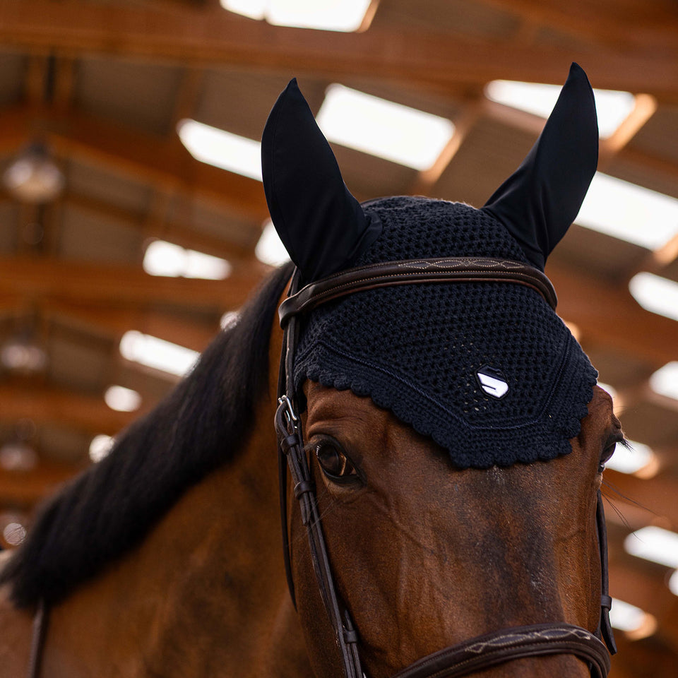 Samshield FlyShield Embroidery Fly Veil - Black