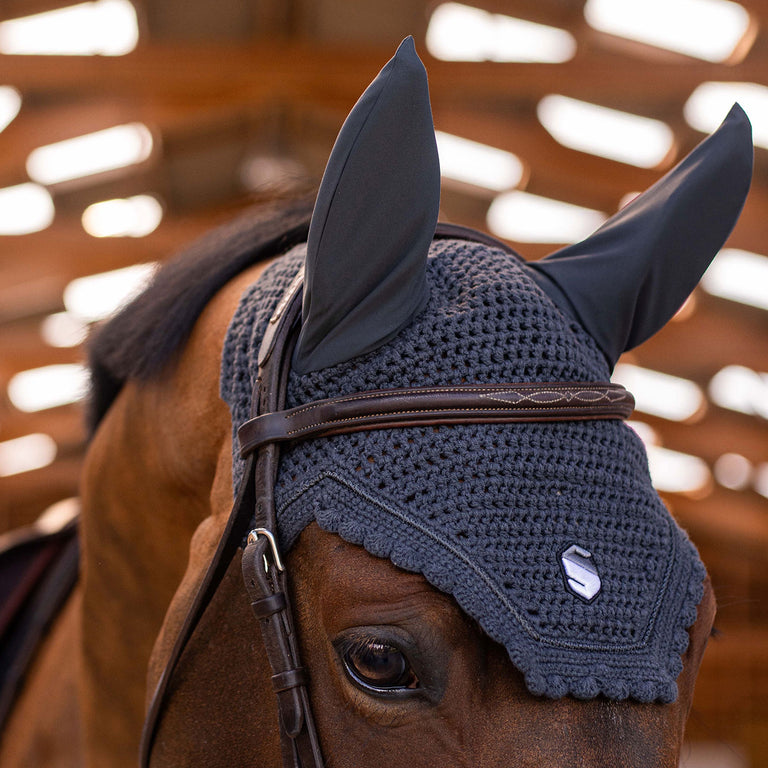 Samshield FlyShield Embroidery Fly Veil - Grey
