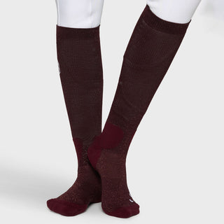 Samshield Balzane Glitter Socks - Black Cherry