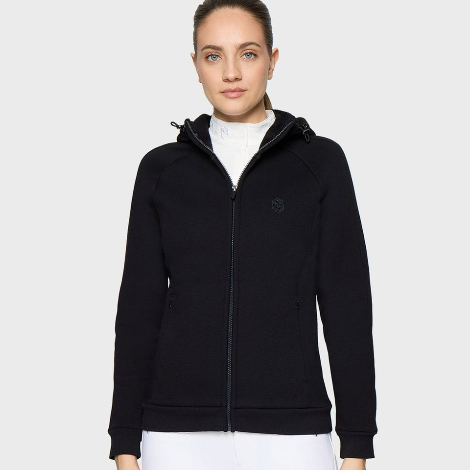 Samshield Ivy Zip Up Hoody - Black