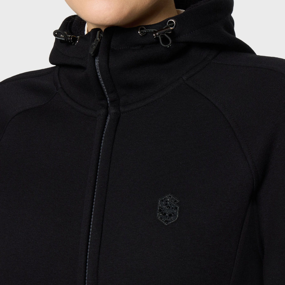 Samshield Ivy Zip Up Hoody - Black
