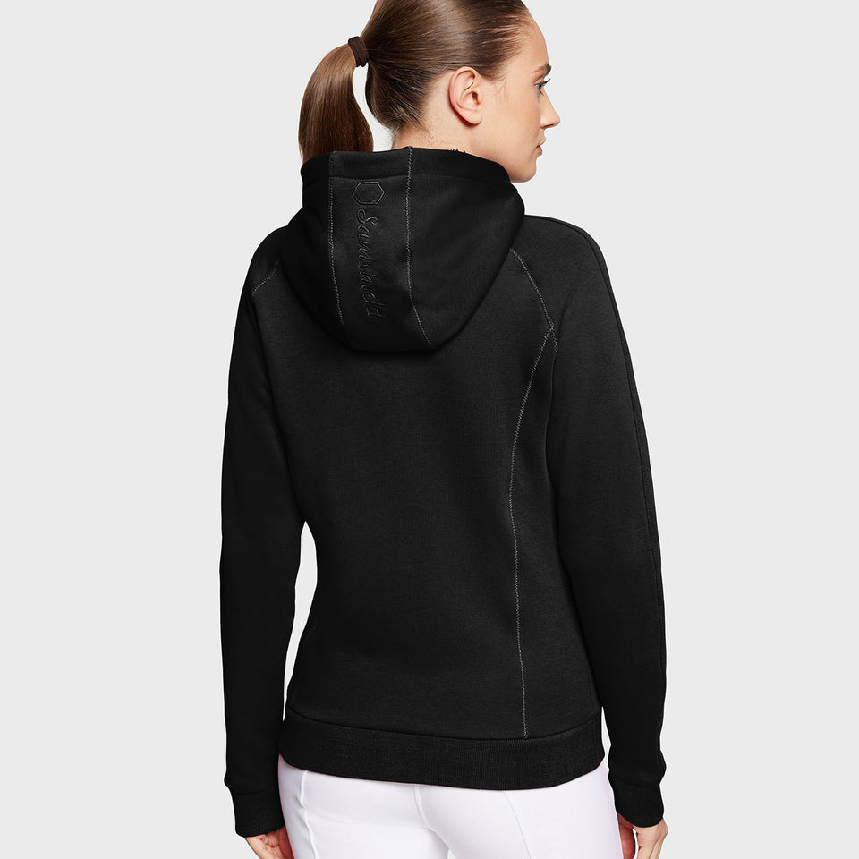 Samshield Ivy Zip Hooded Sweatshirt - Black