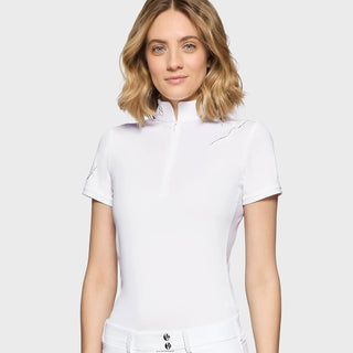Samshield Lea Crystal Ferna Show Shirt - White