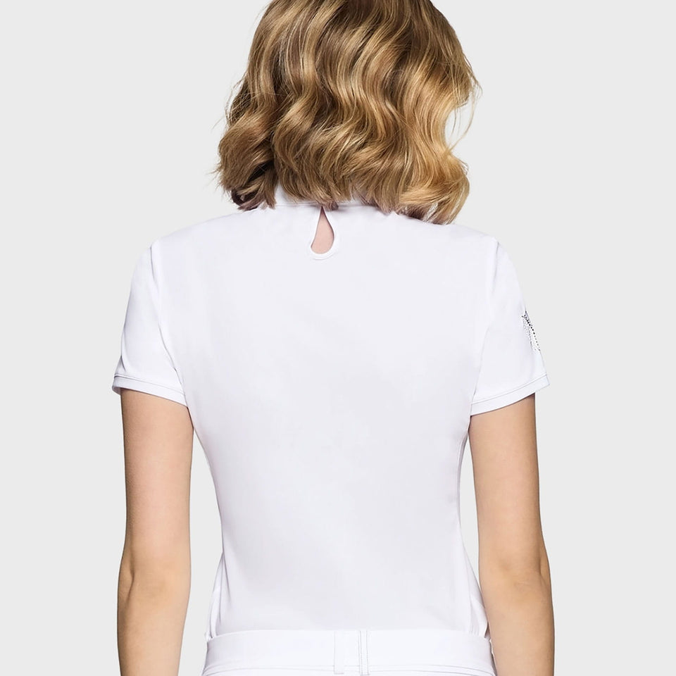 Samshield Lea Crystal Ferna Show Shirt - White