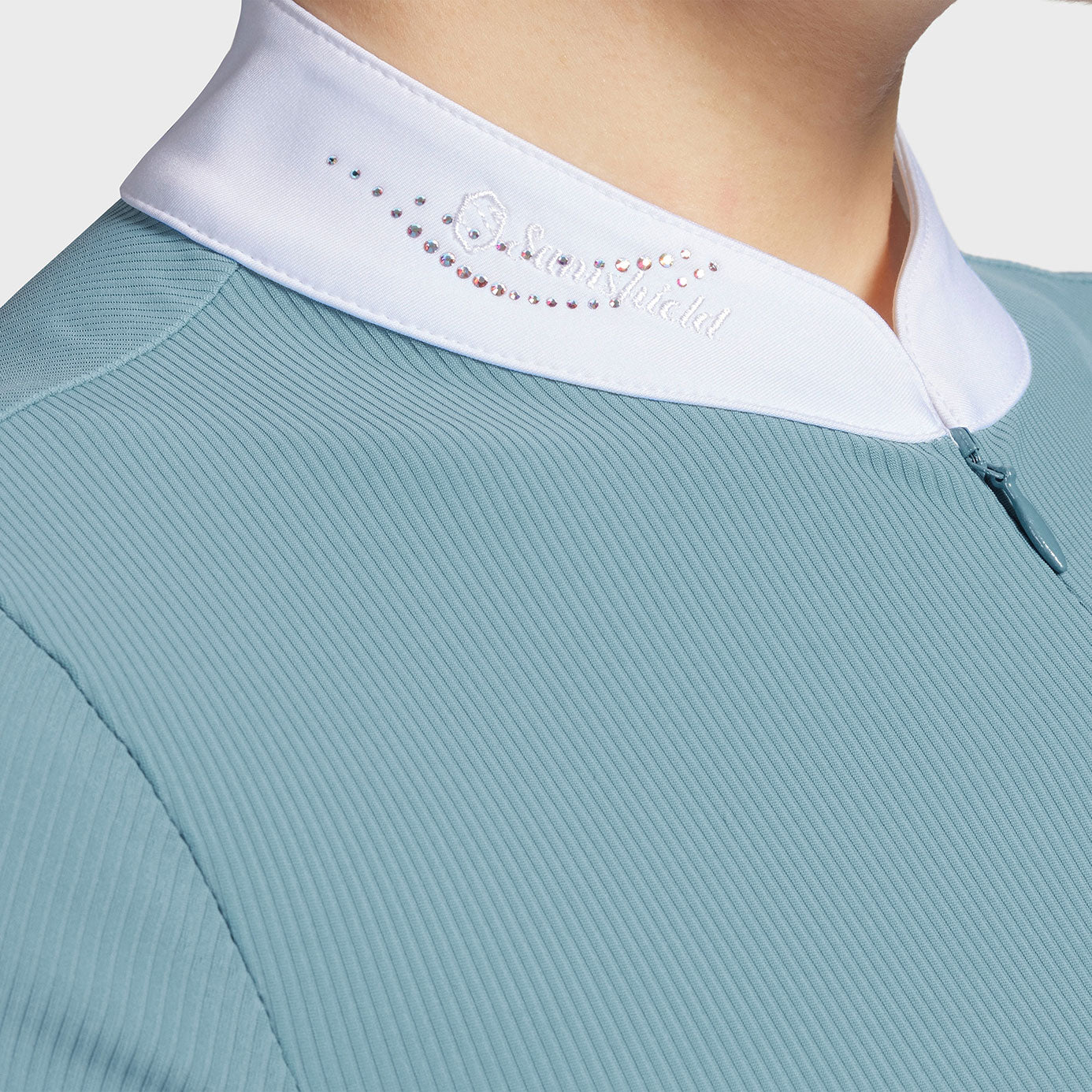 Samshield Equestrian Louane Show Shirt Sea Angel Texturised samshield-equestrian-louane-show-shirt-sea-angel-texturised