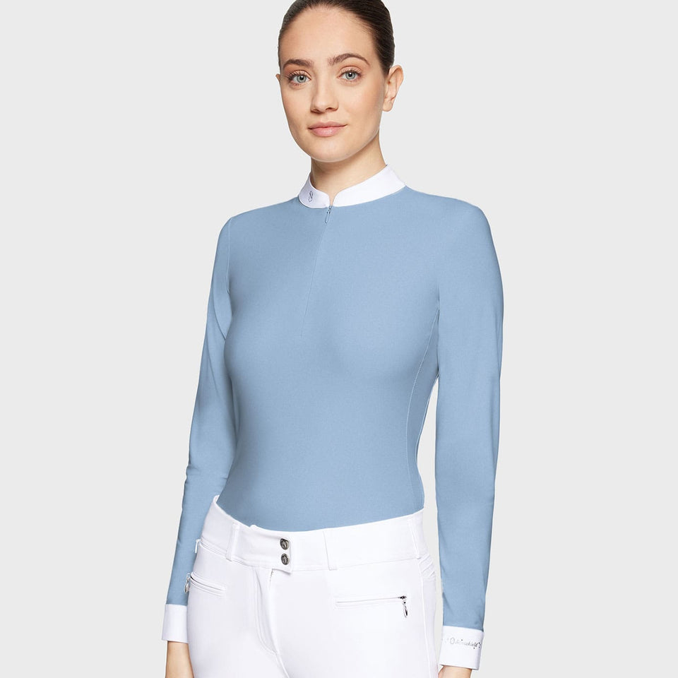 Samshield Louisella Show Shirt - Cashmere Blue