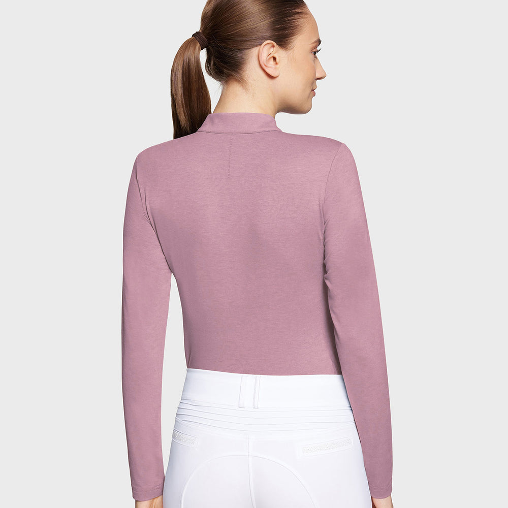 Samshield Equestrian Lumi Horse Riding Base Layer | Blush Pink ...