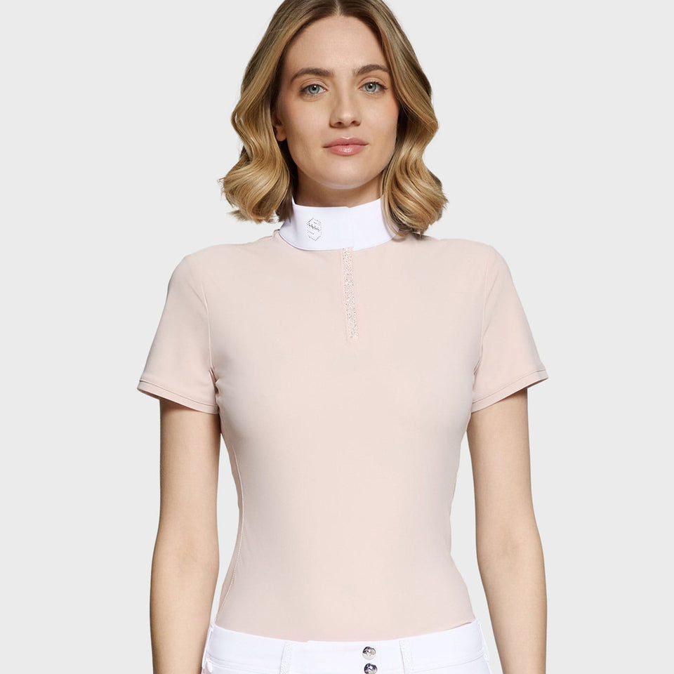 Samshield Roxy Premium Show Shirt - Powder Pink