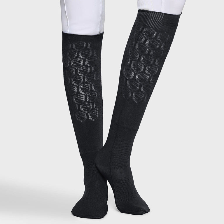 Samshield Balzane Seamless Blazon Socks - Black