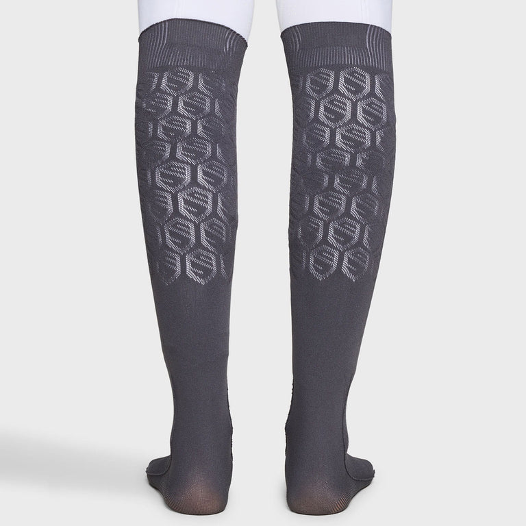 Samshield Balzane Seamless Blazon Socks - Magnet Grey