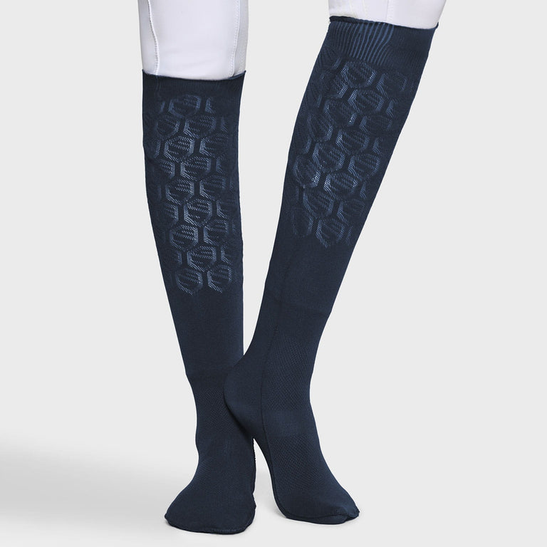 Samshield Balzane Seamless Blazon Socks - Navy