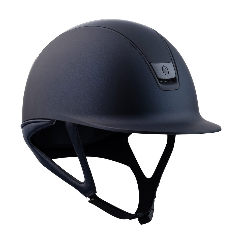 Samshield V2 Dark Line Standard Shadowmatt Riding Hat - Navy