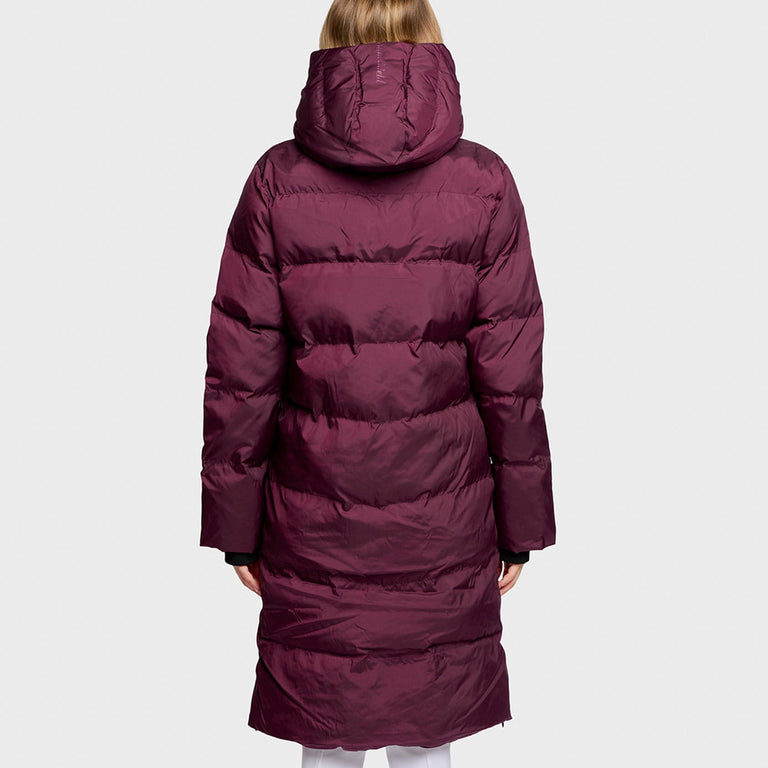 Samshield Sierra Long Puffer Coat - Plum